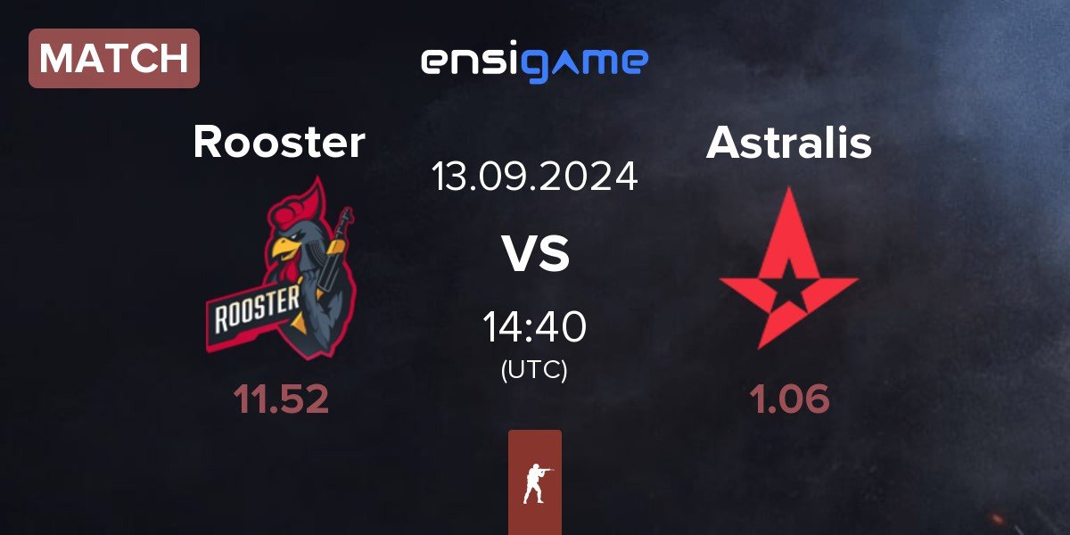 Match Rooster vs Astralis | 13.09