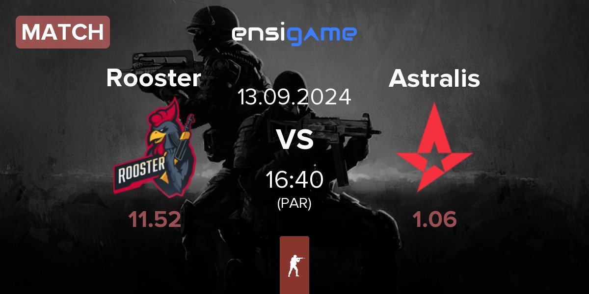 Match Rooster vs Astralis | 13.09