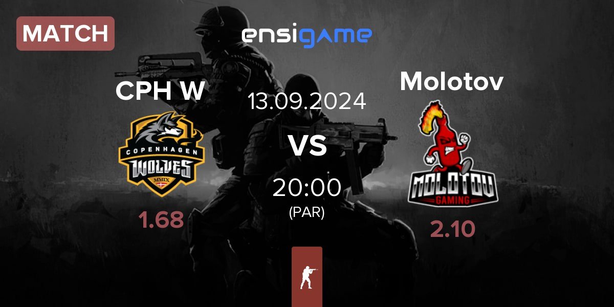 Match Copenhagen Wolves CPH W vs Molotov Gaming Molotov | 13.09