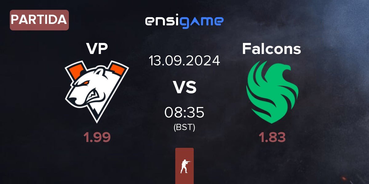 Partida Virtus.Pro VP vs Team Falcons Falcons | 13.09