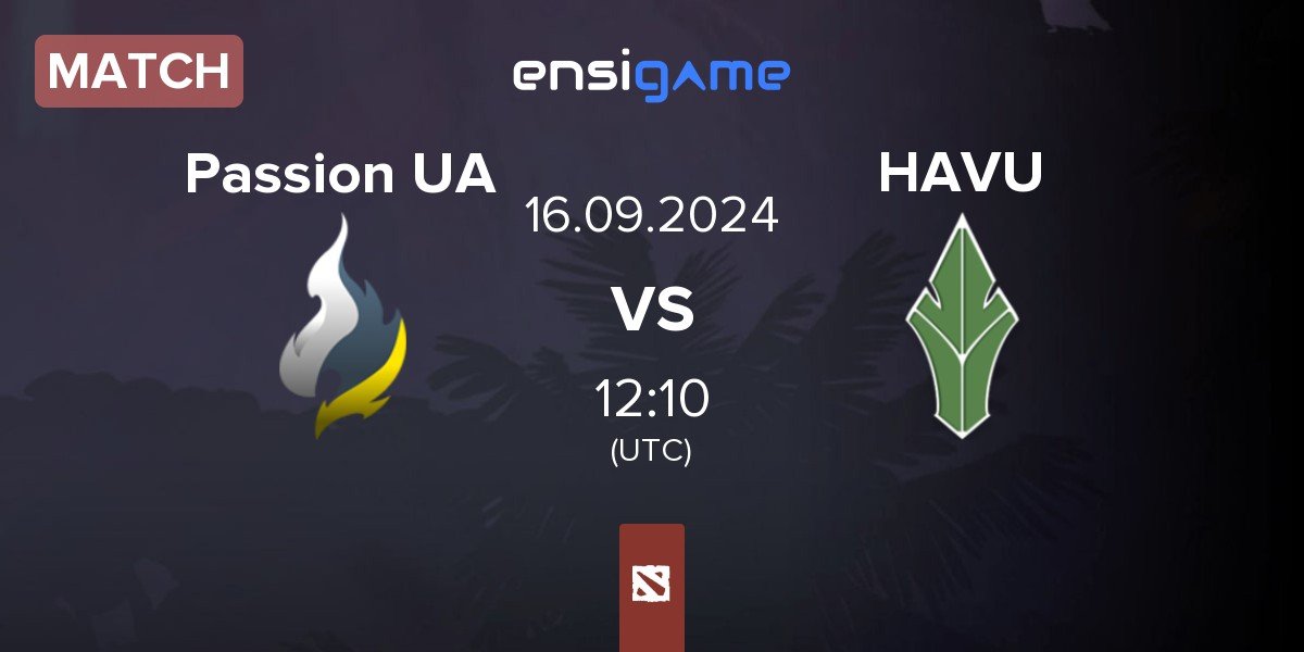 Match Passion UA vs HAVU Gaming HAVU | 16.09