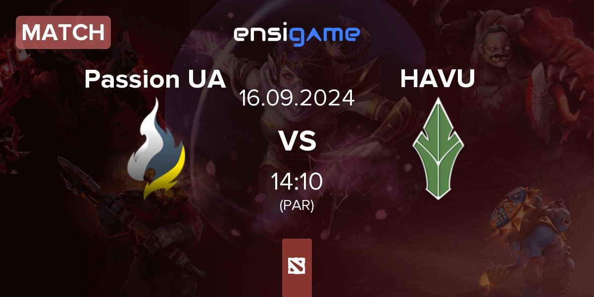 Match Passion UA vs HAVU Gaming HAVU | 16.09