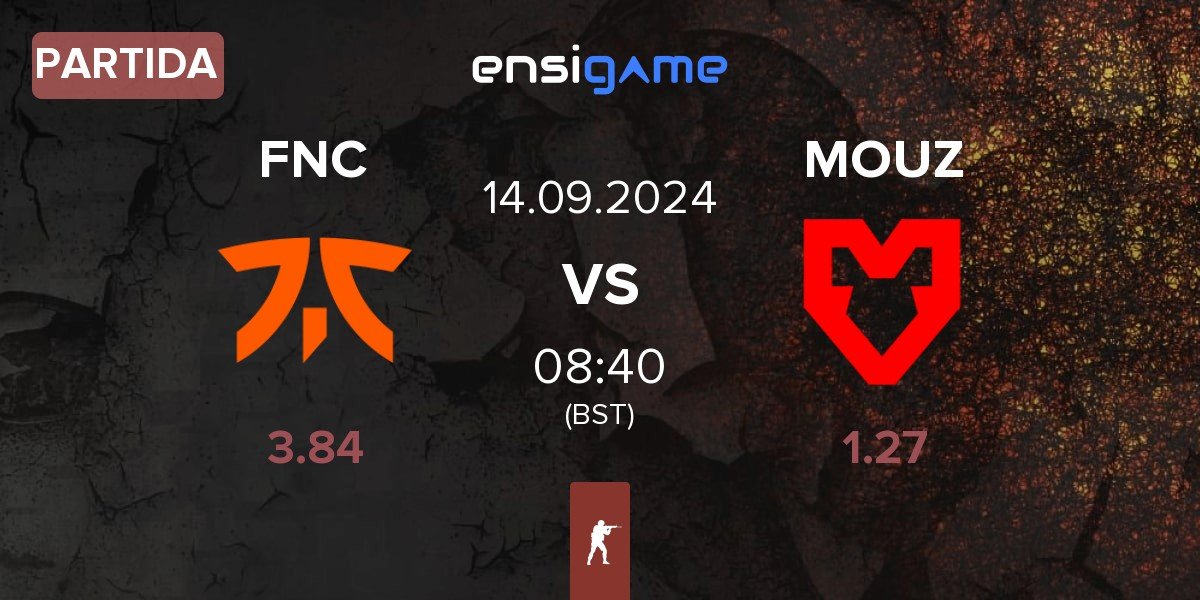 Partida Fnatic FNC vs MOUZ | 14.09