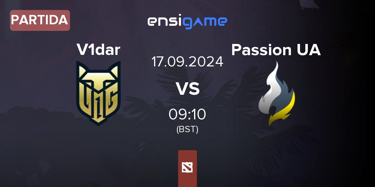 Partida V1dar Gaming V1dar vs Passion UA | 17.09