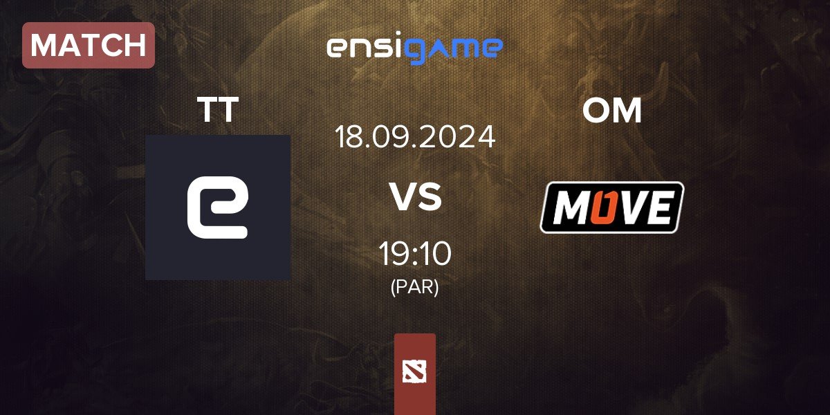 Match TT Team TT vs One Move OM | 18.09