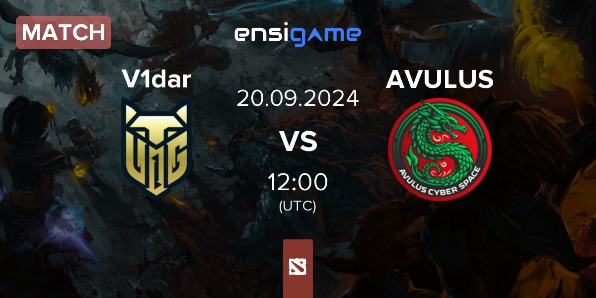 Match V1dar Gaming V1dar vs AVULUS | 20.09