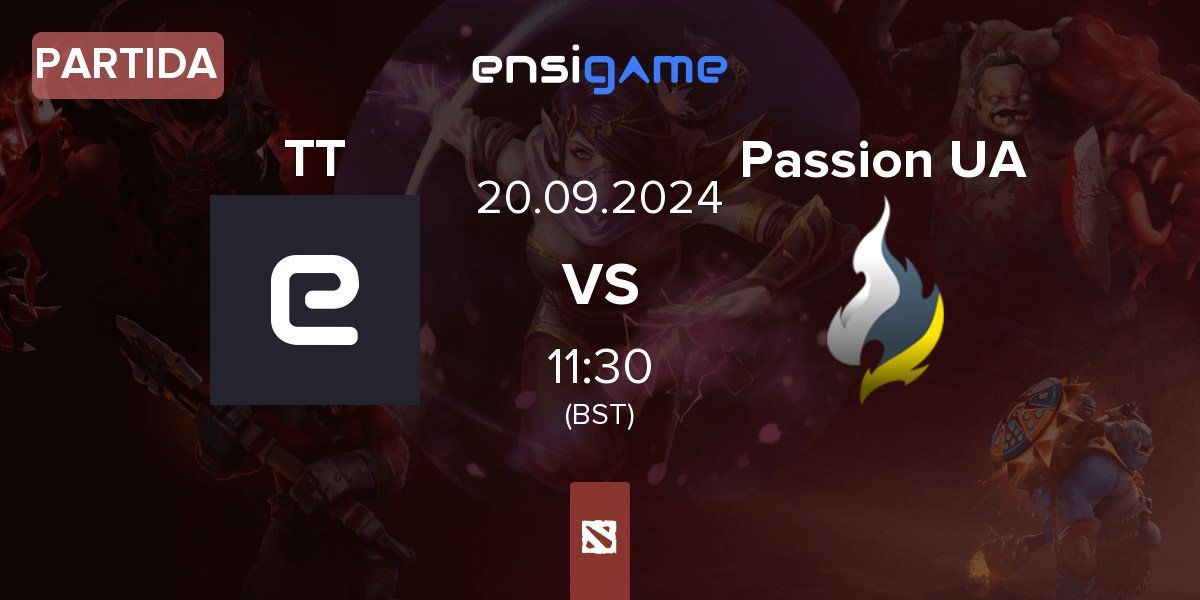 Partida TT Team TT vs Passion UA | 20.09