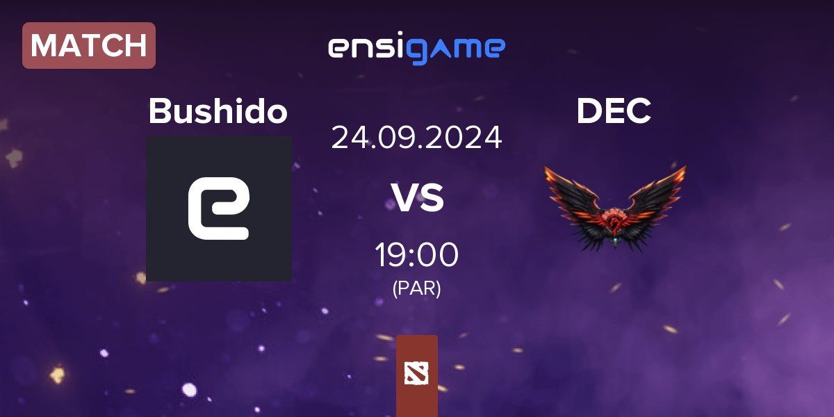 Match Bushido vs Dragon Esports Club DEC | 24.09