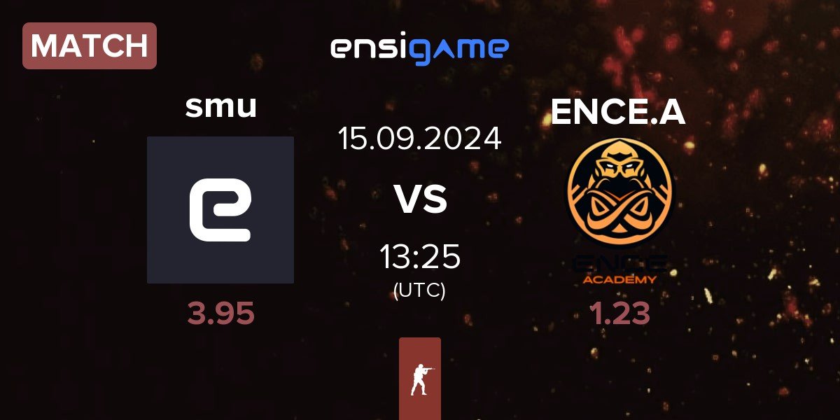 Match smuuttikusilkki smu vs ENCE Academy ENCE.A | 15.09