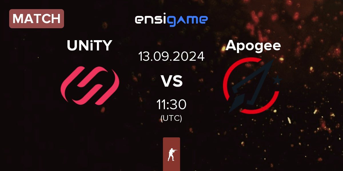 Match UNiTY vs Apogee | 13.09